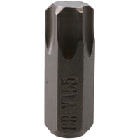 T20 – T60 Torx Star Male Bits With 10mm Shank 30mm or 75mm Length