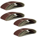 457mm x 75mm Mixed Grit Abrasive Sanding Belts Power File Sander Belt