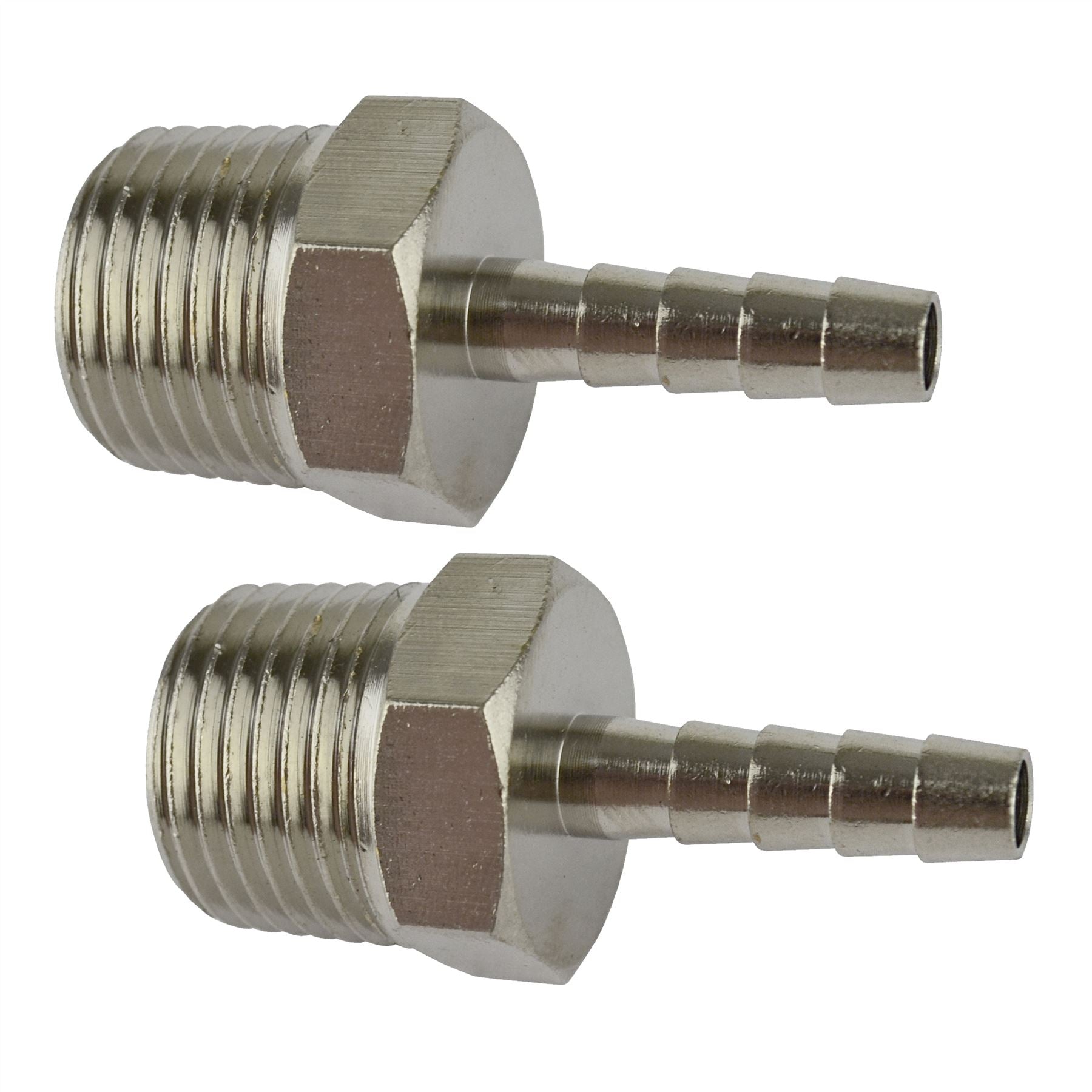 1/2" BSP Threaded Hose Tail Fitting for 1/4" 5/16" 3/8" 1/2"  3/4"  Pipe Hose