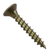 4mm x 25mm Countersunk Wood Chipboard Screw Fasteners PZ2 Drive