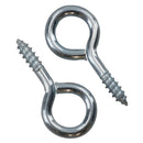 Screw Eye Hooks Fasteners Picture Curtain Hanger 10mm Hook 35mm Length