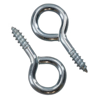 Screw Eye Hooks Fasteners Picture Curtain Hanger 10mm Hook 35mm Length