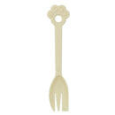 1pc Food Grade Plastic Dog Cat Feeding Fork Spork-  Assorted Colours