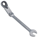 Metric Double Jointed Flexi Ratchet Combination Spanner Wrench 72 Teeth
