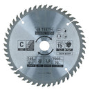 Circular Saw Blade 165mm x 16 / 20mm Mixed Teeth TCT Cutting Disc Wood