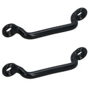 32mm Webbing Strap Bridge Securing Steel Staple Bracket Buckle