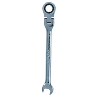 MM Metric Flexible Combination Ratchet Spanner Wrench Bi-Hex 12 Sided 72 Teeth