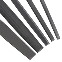 5pc File Flat Round Curved Square Triangle Soft Grips Engineer Metalwork TE105