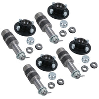 4 Inch PCD Trailer Wheel Hubs + Bearings With Weld On Extended Stub Axle