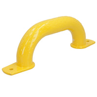 250mm Steel Safety Grab Pull Handle For Trailers Trucks Yellow Coated Finish