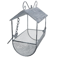 Hanging Bird Feeder Ornament Garden Yard Porch Feature Nut Seed Holder