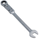 Metric Double Jointed Flexi Ratchet Combination Spanner Wrench 72 Teeth