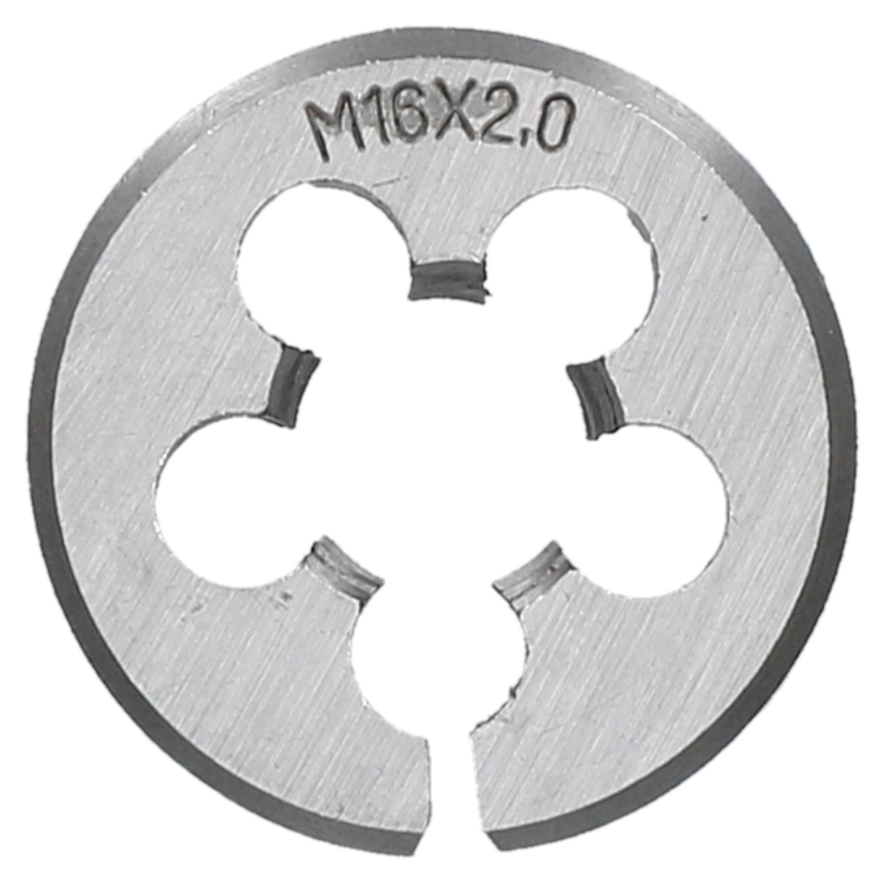 Metric Split Die Threading Tool Thread Cutter 38mm Tungsten Steel M6 - M18