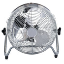 12 Inch Portable Metal Floor Fan Cool With Adjustable Tilt 50 Watt Motor UK Plug