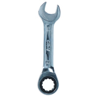 Metric MM Stubby Ratchet Combination Spanner Wrench 72 Teeth 8mm – 19mm