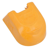 Trailer Pressed Steel Hitch Coupling Soft Cover Protector High Visibility Orange