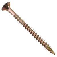 Countersunk Wood Screws 4.0 x 50mm Serrated Edge Prevent Splitting PZ2