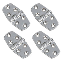 Polished Door Hinge Stainless Steel 76mm x 38mm 316 Marine Cabin Hatch