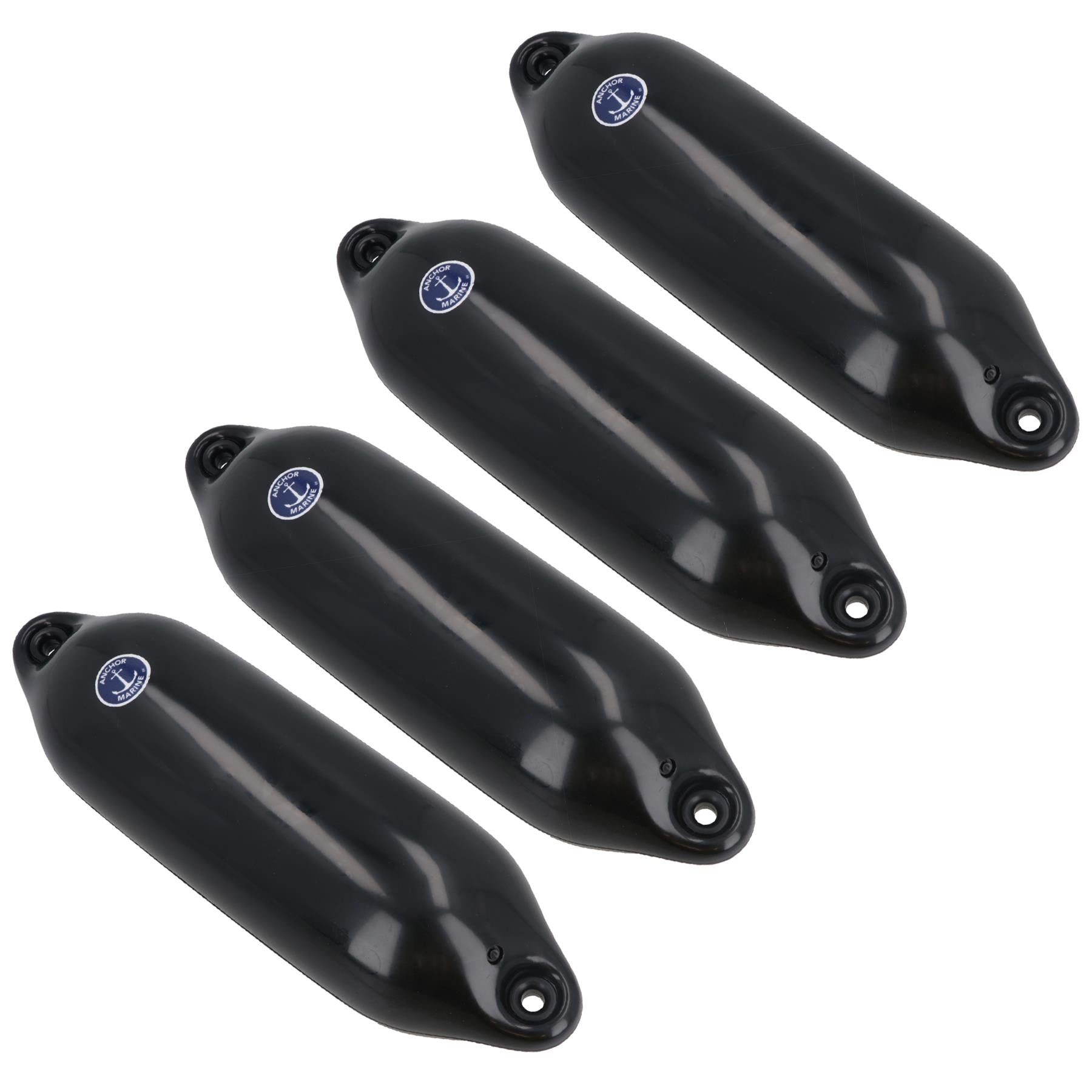 Boat Fender Black Anchor Marine Cylinder Yacht Bumper Mooring Buoy