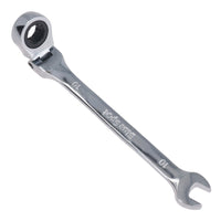 MM Metric Flexible Combination Ratchet Spanner Wrench Bi-Hex 12 Sided 72 Teeth