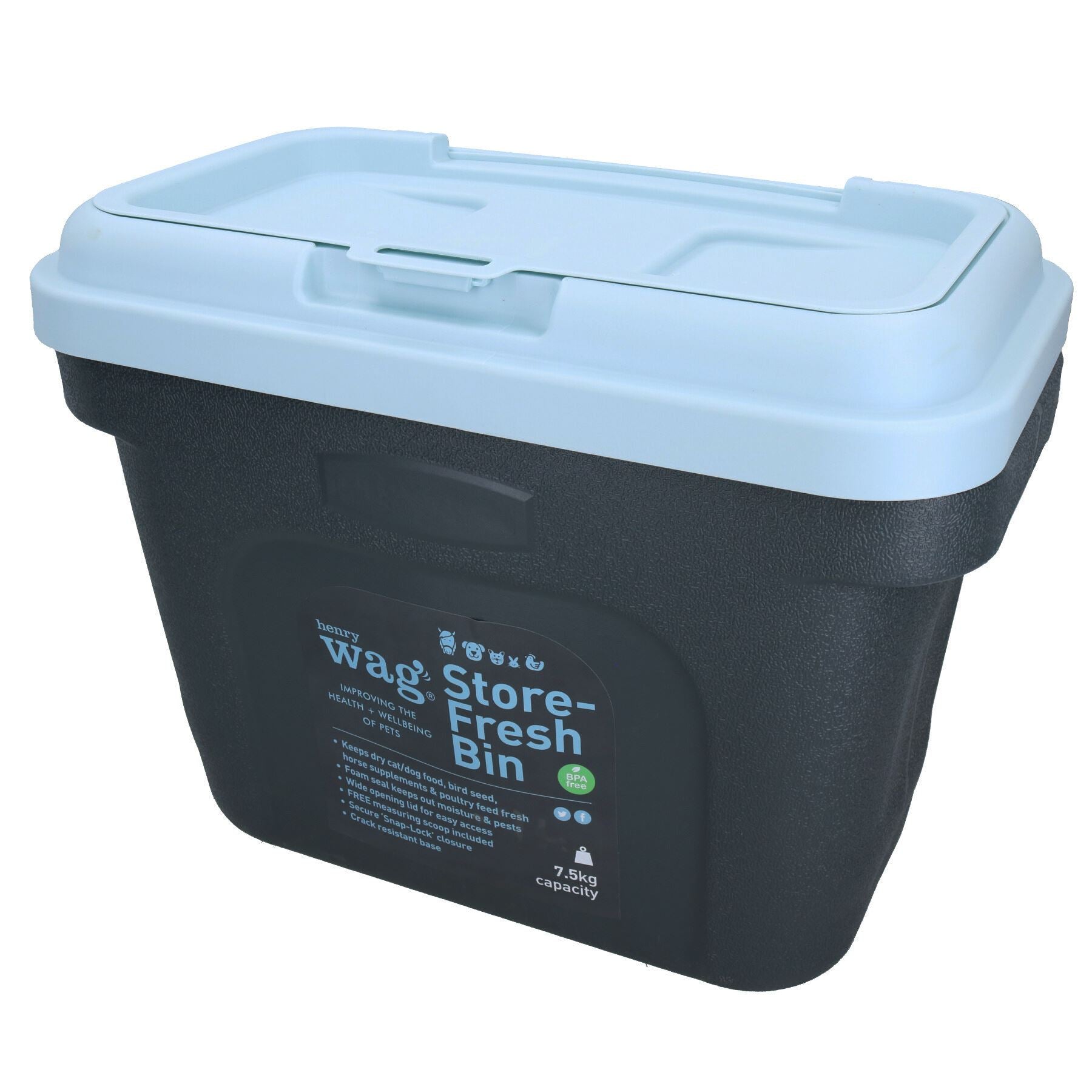 Small Storage Fresh Food Box, Food Storage Bin For Dry Pet Bird Food 7.5kg