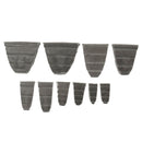 10pc Hammer Wedge Set Handle Slot Eye Repair Head Handles Mallet TE837