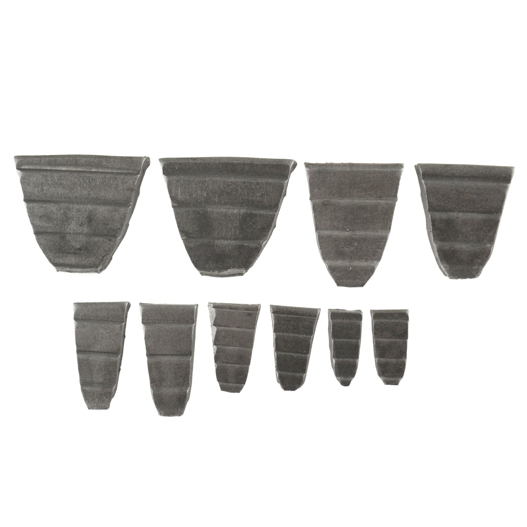 10pc Hammer Wedge Set Handle Slot Eye Repair Head Handles Mallet TE837