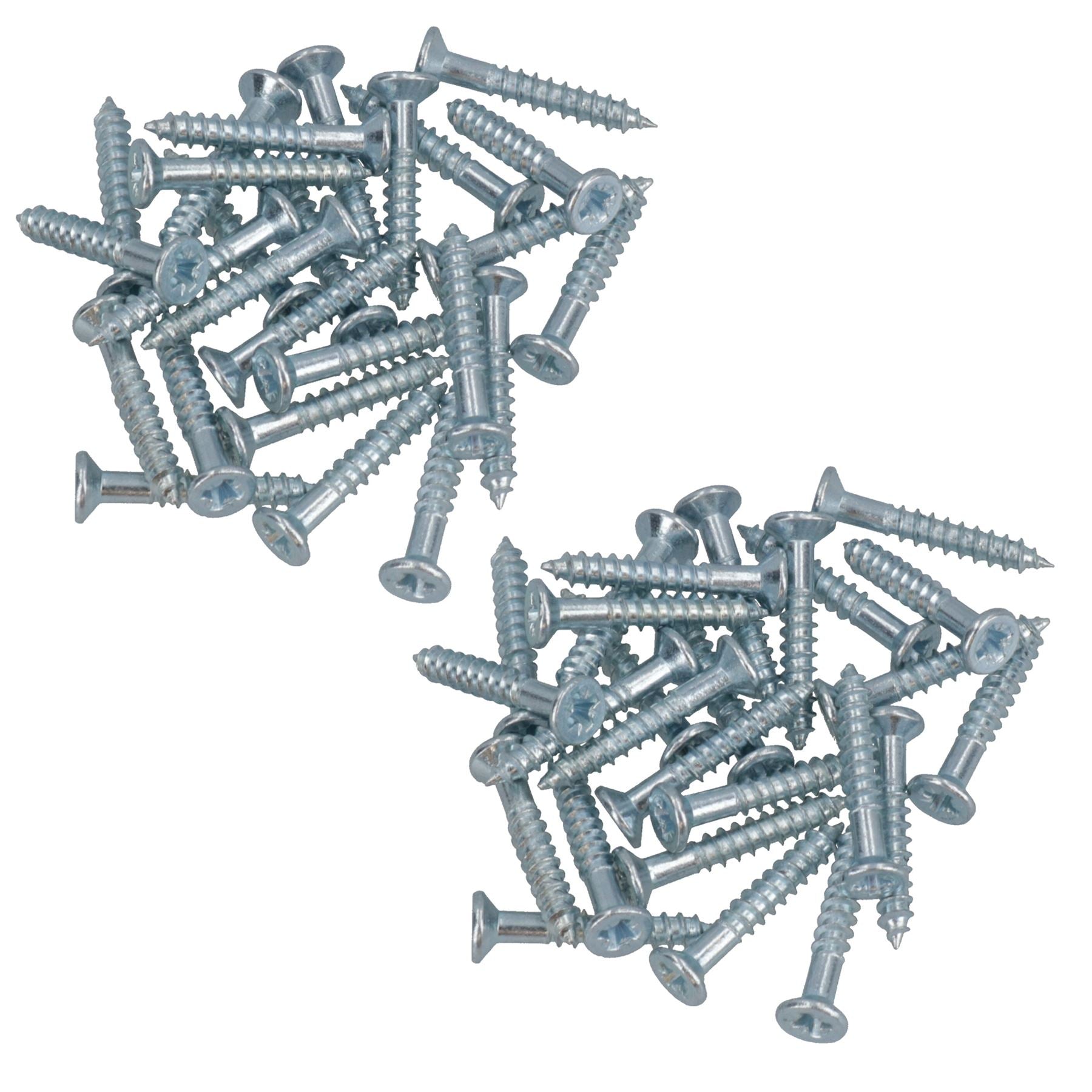 4mm x 25mm PZ2 Drive Countersunk Wood Chipboard Screws Fasteners