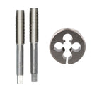Metric Tap and Die Tungsten Steel Taper and Plug Set M2 - M18