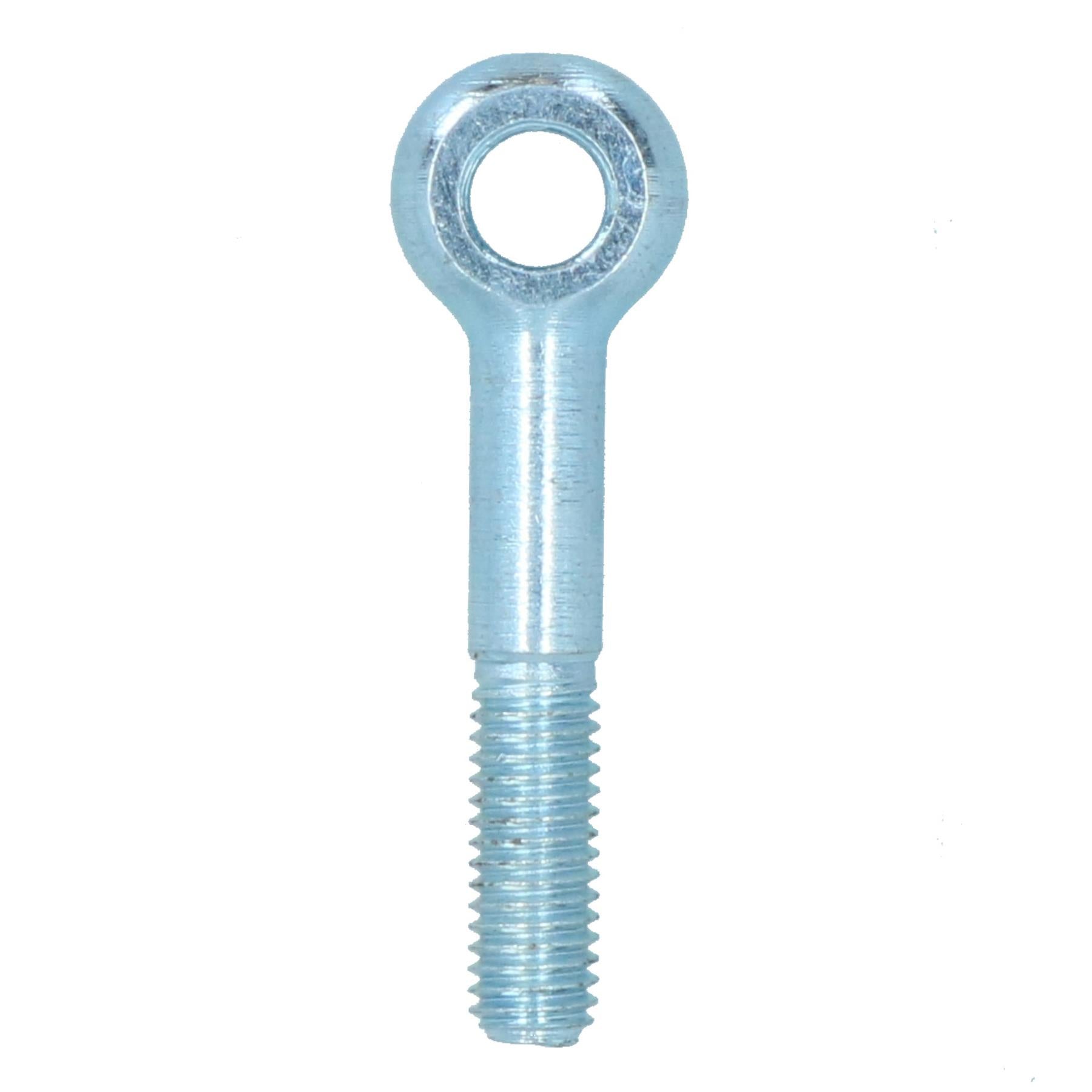 M8 50mm Eye Bolt Single Bolt Zinc Plated Threaded Rings DIN444 Catenary Wire