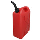 20L Plastic Fuel Jerry Can & Auto Spout Diesel Storage 20 Litre Made in Italy