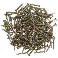 Countersunk Wood Screws 4.0 x 30mm Serrated Edge Prevent Splitting PZ2