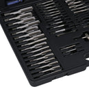 115pc Metric MM + Imperial UNF UNC Pipe Thread Tap and Die Rethreader Set