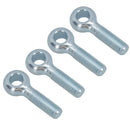 M12 50mm Eye Bolt Single Bolt Zinc Plated Threaded Rings DIN444 Catenary Wire