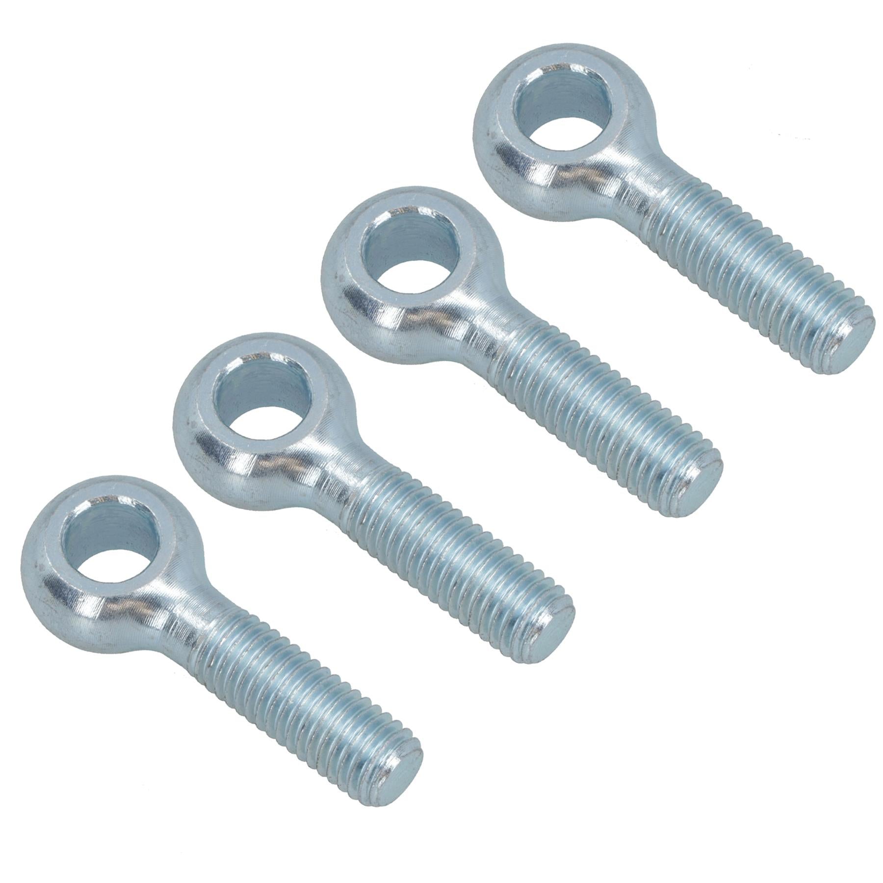M12 50mm Eye Bolt Single Bolt Zinc Plated Threaded Rings DIN444 Catenary Wire