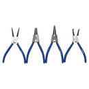 7" And 12" Circlip Plier Pliers Sets Internal and External / Bent and Straight
