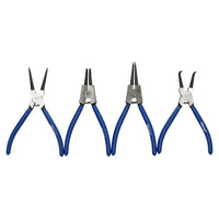 7" And 12" Circlip Plier Pliers Sets Internal and External / Bent and Straight
