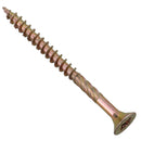 Countersunk Wood Screws 4.0 x 50mm Serrated Edge Prevent Splitting PZ2