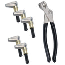 Cleco Side Edge End Clamps Fasteners Grips 19mm Open 25mm Depth + Pliers