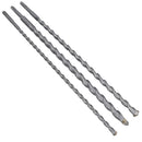 SDS Plus Shank Masonry Drill And Chisel Bit Set Tungsten Carbide Tips 10pc