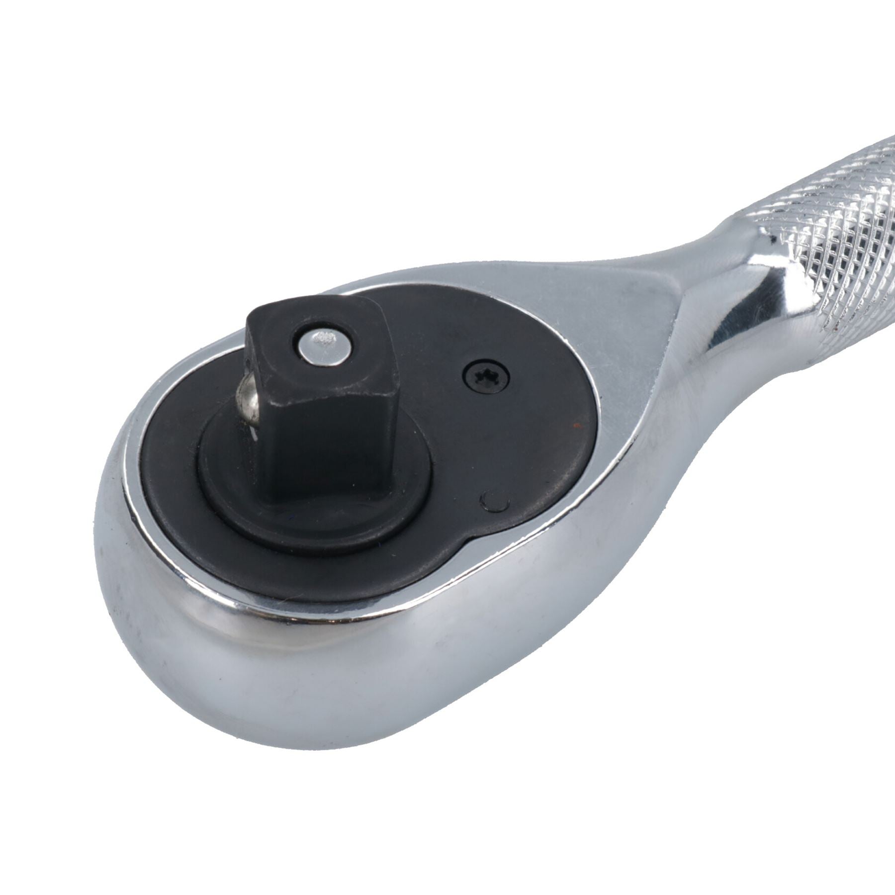 Stubby Ratchet Socket Driver 1/4in 3/8in + 1/2in Drive Reversible Quick Release