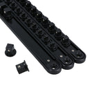 Mixed Drive Socket Holder Storage Rails with Rotating Clips + Magnetic Base 3pc