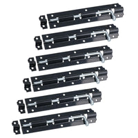 6” Jumbo Tower Bolt Sliding Shoot Bolt Latch Catch for Sheds Gates Doors