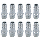 Euro Air Line Quick Release Hose Fitting Connector 1/4 BSP Male Thread