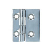 Polished Door Hinge Stainless Steel 61mm x 51mm 316 Marine Cabin Hatch