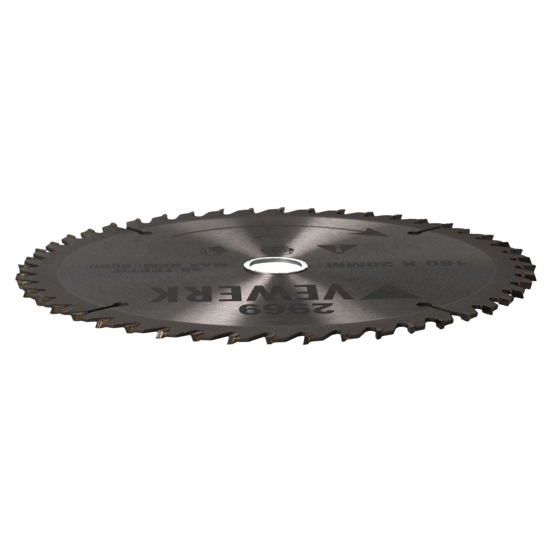 2pk 160mm x 20/16mm 48T & 60T TCT Circular Saw Blade Tungsten Carbide