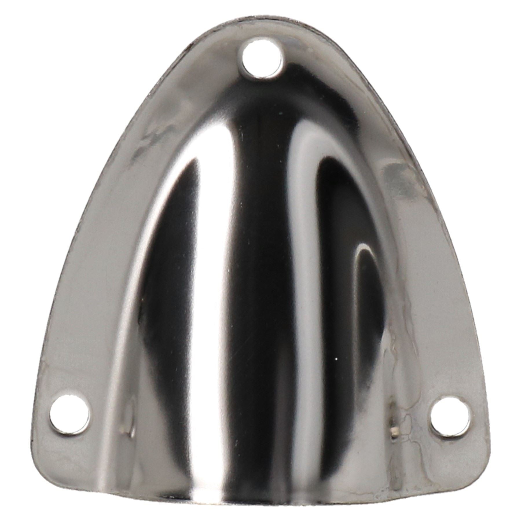 Air Vent Scoop Drain Cover Clamshell Shell Shaped Polished Stainless Steel 45mm