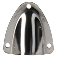 Air Vent Scoop Drain Cover Clamshell Shell Shaped Polished Stainless Steel 45mm