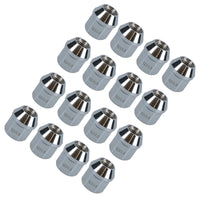 Pack of 16 M12 x 1.5 Wheel Nuts Nut For Trailer Suspension Hubs Trailers