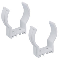 60mm Table Leg Storage Clips 2pk Polyamide Boat Motorhome Table Leg Mount